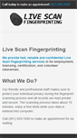 Mobile Screenshot of livescanhemet.com